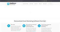 Desktop Screenshot of maildirect.in