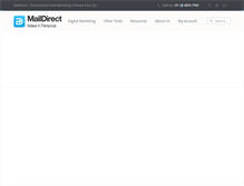 Tablet Screenshot of maildirect.in